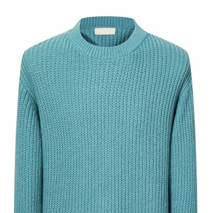 Venta al por mayor Hombres Suéteres de punto de moda de estilo único Hombres Ropa Suéter Cuello redondo de algodón de punto de diseñador de los hombres suéter - Product Image 3