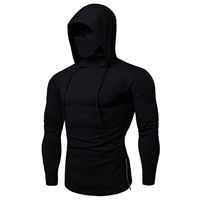 Sudadera con Capucha para Hombre, Invierno, con Logotipo Personalizado, 100% Algodón, Bordado con Cuentas, Venta al Por Mayor