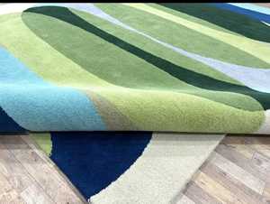 Personnalisable Moderne 100% Laine Tapis Tuftés À La Main Motif Abstrait Dernier Style Avec Tailles Disponibles - Product Image 3