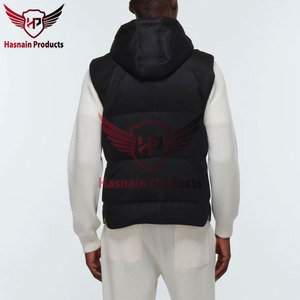 Veste bouffante sans manches pour homme, style décontracté, coupe-vent, qualité supérieure, gilet d'hiver matelassé en nylon 100%, vêtements intérieurs - Product Image 4