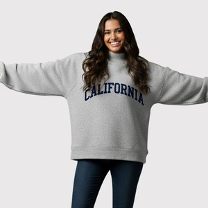 Femmes décontracté coton polaire surdimensionné Streetwear sweat col rond Psi Sigma Phi pull imprimé écologique pour l'hiver - Product Image 5