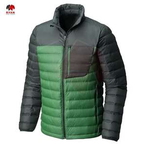 Veste polaire d'hiver pour hommes tissu doux tissé avec logo personnalisé et sublimation de couleur unie - Product Image 5