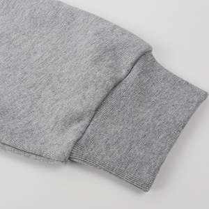 เสื้อสเวตเชิ้ตแขนสั้นผ้าฟลีซผสมโพลีเอสเตอร์/คอตตอนสำหรับฤดูหนาว ขายดี สไตล์ฝรั่งเศส คอกลม ปักลายกรด - Product Image 6