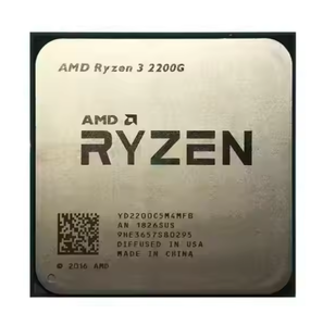 <span class=keywords><strong>AMD</strong></span> usado y nuevo CPU Original R3 2200G 2200GE 3200G 3200GE R5 2400G 2400GE 2600 2600X 3400G 3400GE R7 2700 <span class=keywords><strong>2700X</strong></span> procesador de escritorio - Product Image 1