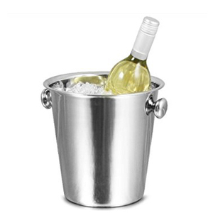 Stainless Steel Hammered Copper Plated Champagne and Wine <b>Bucket</b> - Product Image 4