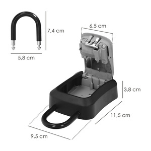 Boîte à clés avec code et anse 175x95x40 mm - Product Image 2