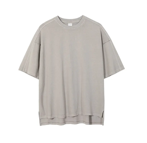 เสื้อยืดผ้าฝ้าย100% โอเวอร์ไซส์2023ใส่ได้ทั้งชายและหญิงเสื้อยืดสตรีทแวร์ระบายอากาศได้ดี6XL ตามสั่ง - Product Image 6