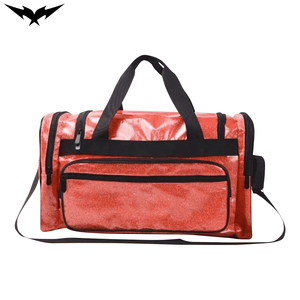 Bolsa de viaje impermeable personalizada de gran capacidad para mujer, bolsa de lona de viaje duradera para deportes, gimnasio, hombro, fin de semana, forro de poliéster para la noche - Product Image 5