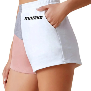 Short femme 100% coton de haute qualité Logo imprimé personnalisé Design Hip Hop respirant longueur courte avec dernière version - Product Image 4