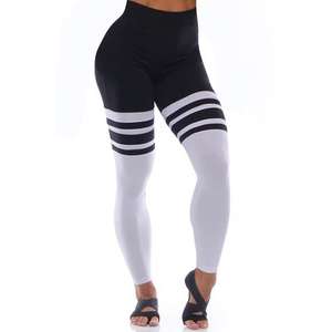 Leggings Deportivos de Cintura Media para Mujer, para Correr, Entrenamiento, Gimnasio, Fitness, Yoga, Levanta Glúteos, Sin Costuras, con Logotipo Personalizado, OEM 2025 - Product Image 4