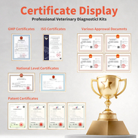 OEM & ODM, бестселлер, собачья смута, parvovirus, Коронавирус, giardia, набор для экспресс-тестирования CDV/CPV/CCV/Giardia, комбо-тест для собак