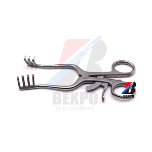 West Retractor Autorretención 14cm Largo 3x4 Puntas afiladas WESTS Retractor Instrumento ortopédico quirúrgico de acero inoxidable de BEXPO - Product Image 6