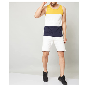 Mens Dry Fit Stringer Tank OEM Custom Gym Clothing QuickDry Cotton Tank Top for Men Wholesale Fitness Apparel - Product Image 5