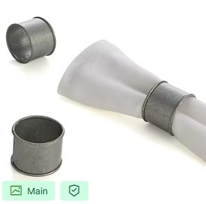 Servilletero elegante de metal negro con diseño moderno Decoración elegante y funcional para mesas de comedor y organización de cocina - Product Image 5