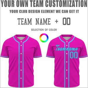 ชุดเครื่องแบบเบสบอลของผู้ชายชุดออกกำลังกายระบายอากาศได้ดีพร้อมโลโก้ OEM และการออกแบบระเหิด - Product Image 5