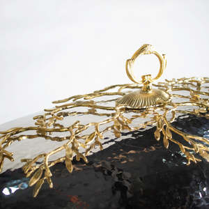 Support de casserole Tamar de luxe de haute qualité, fait main, de la meilleure qualité, forme ronde, pour une présentation élégante sur table - Product Image 2