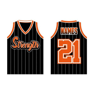 Maillot de basket-ball personnalisé en mesh, logo imprimé de haute qualité, nom, hommes, adultes, 100% polyester, séchage rapide, respirant, sans manches - Product Image 2