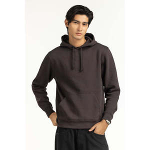 Sudadera con Capucha de Corte Regular con Etiqueta Personalizada MN-POH-WS25-012, Tejido French Terry, Bordado 3D, Impresión Serigrafiada, Cierre de Cremallera, Talla XXS - Product Image 1