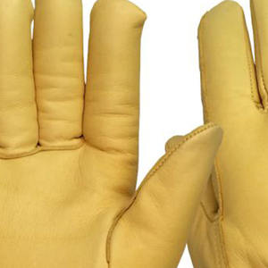 Guantes de conducción con puños cortos y estilo para hombre, diseñados con cuero de piel de cordero suave, corte transpirable, costuras elegantes y atractivo atemporal - Product Image 3