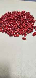 Coral rojo italiano de alta calidad, color rojo intenso, forma ovalada, tamaño pequeño, piedra preciosa suelta para la elaboración de joyería. - Product Image 4