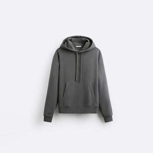 Sudadera con Capucha para Hombre, Transpirable, Talla Grande, Sudadera de Invierno Personalizada, Jersey con Cierre, Color Sólido - Product Image 4