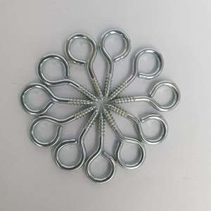 Stainless Steel Zinc Plated Metric Art Craft Projects Hanging Eye Hook <b>Screw</b> - Product Image 4