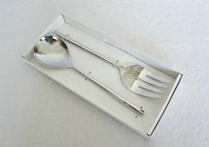 Juego de sarver de ensalada con mango de resina más vendido, juego de servidor de ensalada de madera de alta calidad, recién llegado, utensilios de cocina para el hogar y la cocina - Product Image 3