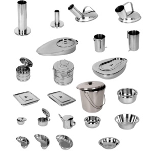 Bandeja de Acero Inoxidable Alemana para Riñón, Platos Pequeños, Medianos y Grandes, Recipiente para Vómito, Bandeja Quirúrgica, Tecnología HOLLOWARE - Product Image 5
