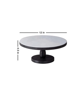Black and Grey <b>Metal</b> Cake Stand Manufacturer Wholesaler Cake <b>Tools</b> Aluminium Cake Stand Home & Decoration Customized <b>Box</b> - Product Image 4