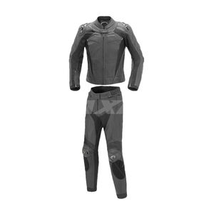 Traje de cuero de carreras personalizado para hombres y mujeres, alta durabilidad, protección, ajuste elegante - Product Image 1