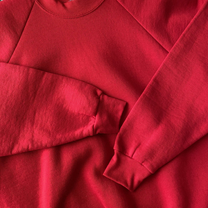 Prix bon marché de haute qualité des sweats à col rond pour hommes en couleur rouge Qualité fine - Product Image 4