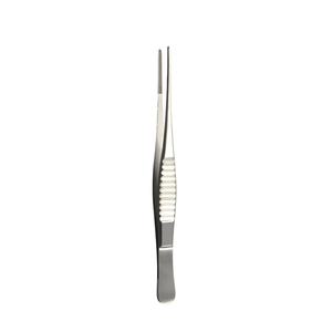 Pinzas de tejido TC DeBakey rectas de alta calidad, pinzas quirúrgicas para pulgar, pinzas vasculares atraumáticas de 15cm, punta de 1,5mm - Product Image 6