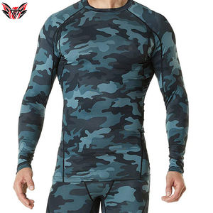 2023 Haute Qualité Logo Personnalisé Impression Léger Meilleure Conception Polyester Matériel Hommes Rash Guard - Product Image 3