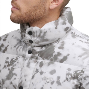 Veste matelassée épaisse personnalisée, veste à bulles, vêtement d'extérieur rembourré en coton d'hiver, veste coupe-vent pour homme, veste douce et chaude, veste tendance - Product Image 5