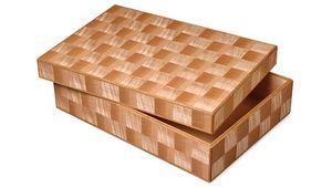 Caja con incrustaciones de resina geométrica con diseño naranja y marrón para decoración del hogar de lujo, almacenamiento elegante, última caja decorativa, novedad - Product Image 6