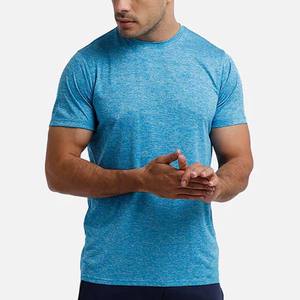 Camisetas al por Mayor Más Vendidas para Ropa de Hombre, Manga Corta, Algodón Poliéster, OEM, Hechas a Medida, Diseño Sólido, Color Personalizado - Product Image 3