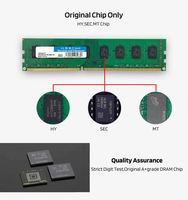 Desktop DDR3 ECC RAM Memory Module 8GB 1600MHz PC3 12800 DIMM Workstation Server PC Upgrade in Stock Lifetime Warranty