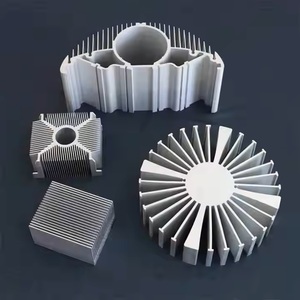 Personnalisé OED ODM LED carré coupe pliage poinçonnage 6000 série en alliage d'aluminium cuivre dissipateur de chaleur anodisé soudage comprend - Product Image 5