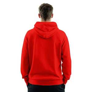 Regular Fit Hooded Sweatshirt Men <b>Lightweight</b> Autumn Streetwear Solid <b>Hoodie</b> Fleece Pullover Sweater with Pockets - Product Image 5
