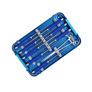 Juego de Instrumentos Ortopédicos para Columna Vertebral, Fuente de Alimentación Manual, Venta al por Mayor de Fábrica, Instrumentos Quirúrgicos de Acero Inoxidable para Columna Vertebral de SurgiRight - Product Image 2