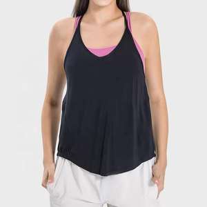 Camiseta sin mangas ecológica para Mujer | Camisa sin mangas elástica para fitness y comodidad de fin de semana - Product Image 5