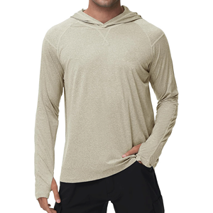 T-shirt de sport unisexe à manches longues, anti-bactérien, UPF 50+, 100% polyester, 180g, personnalisable par impression par sublimation, pour la pêche - Product Image 1