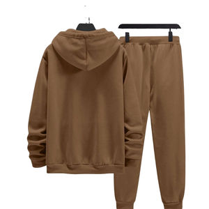 Survêtement unisexe personnalisé avec logo, pantalon de survêtement épais, impression sérigraphique, impression en relief, survêtement de qualité supérieure, tendance - Product Image 2