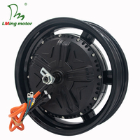 Roue de vélo électrique de moteur de moyeu de 14 "pour le kit de moteur de moyeu de la moto 5000w