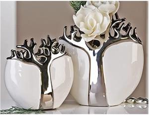 Usine En Gros De Luxe En Métal Fleur Vase Maison Table Décoratif Enduit De Poudre Vase pour Ornement De Fête De Mariage - Product Image 4