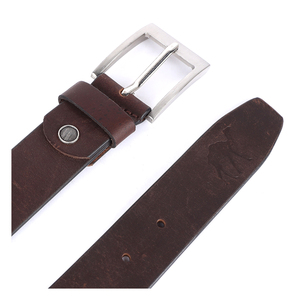 Cinturones Formales de Cuero Genuino de Alta Calidad para Hombre con Hebilla de Metal de Latón - Duraderos y Ligeros Compre a Bajo Precio - Product Image 3