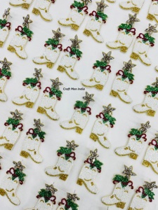 Vintage Western Cowboy Beaded Bohemian hecho a mano mariposa gota Stud pendientes arroz cuenta regalo ocasiones 2025 - Product Image 3