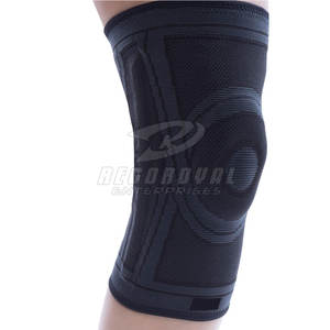 Mangas de rodilla de alta calidad para soporte físico Mangas de rodilla ajustables para recuperación muscular y comodidad - Product Image 5