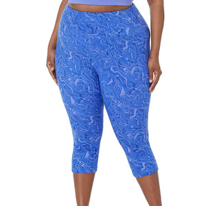 Mallas de mujer de cintura alta coloridas sólidas hechas a medida 2024, mallas deportivas de verano para entrenamiento, Yoga, gimnasio, mallas deportivas personalizadas para niña - Product Image 1