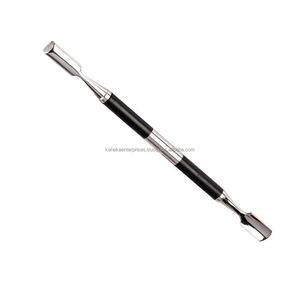 Empujador de Cutículas de Doble Cabeza de Acero Inoxidable de Alta Precisión, Herramienta de Manicura Reutilizable para Limpieza de Uñas, con Logotipo Personalizado - Product Image 5